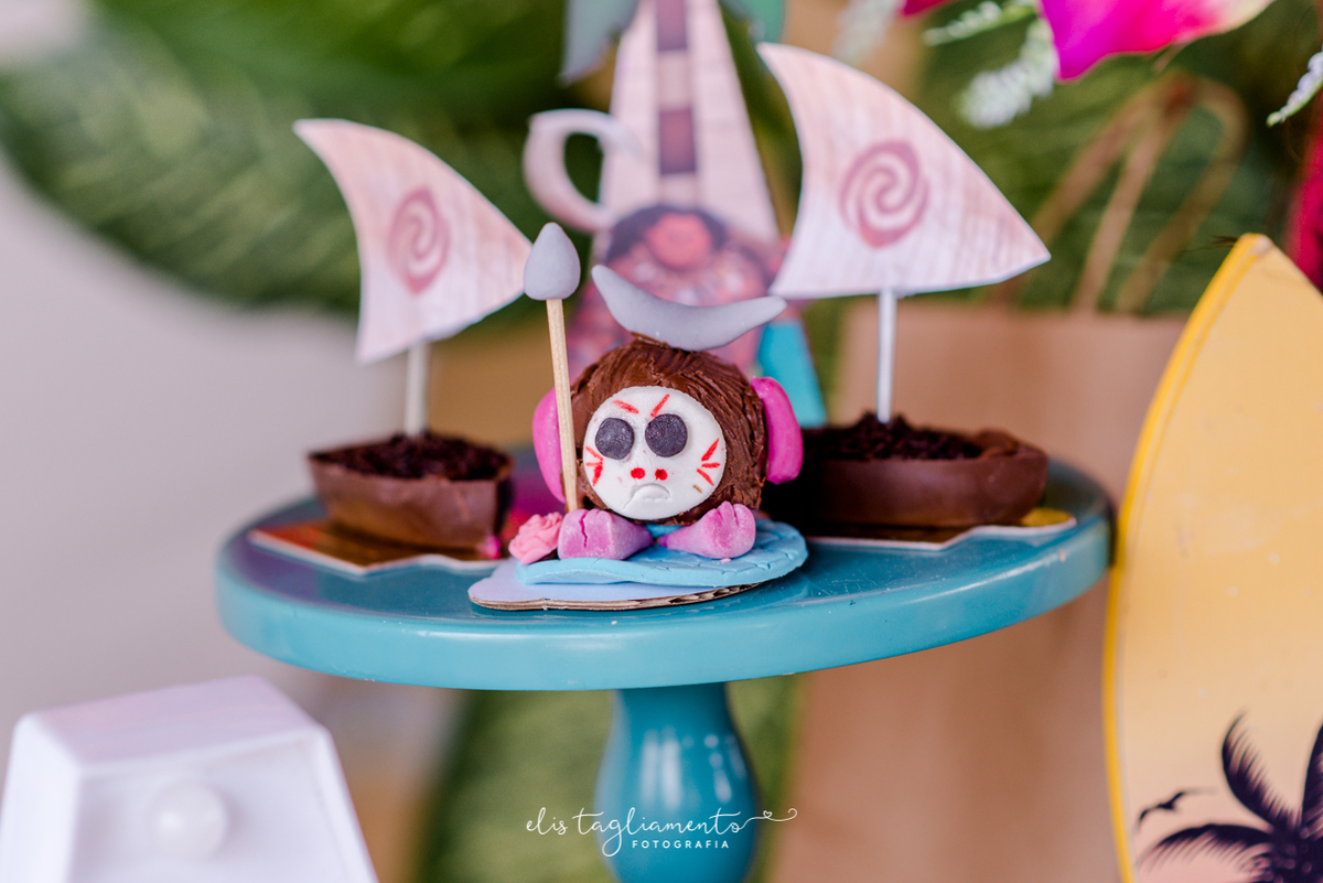 Tema Moana idéias de decoração chacaras Guararema