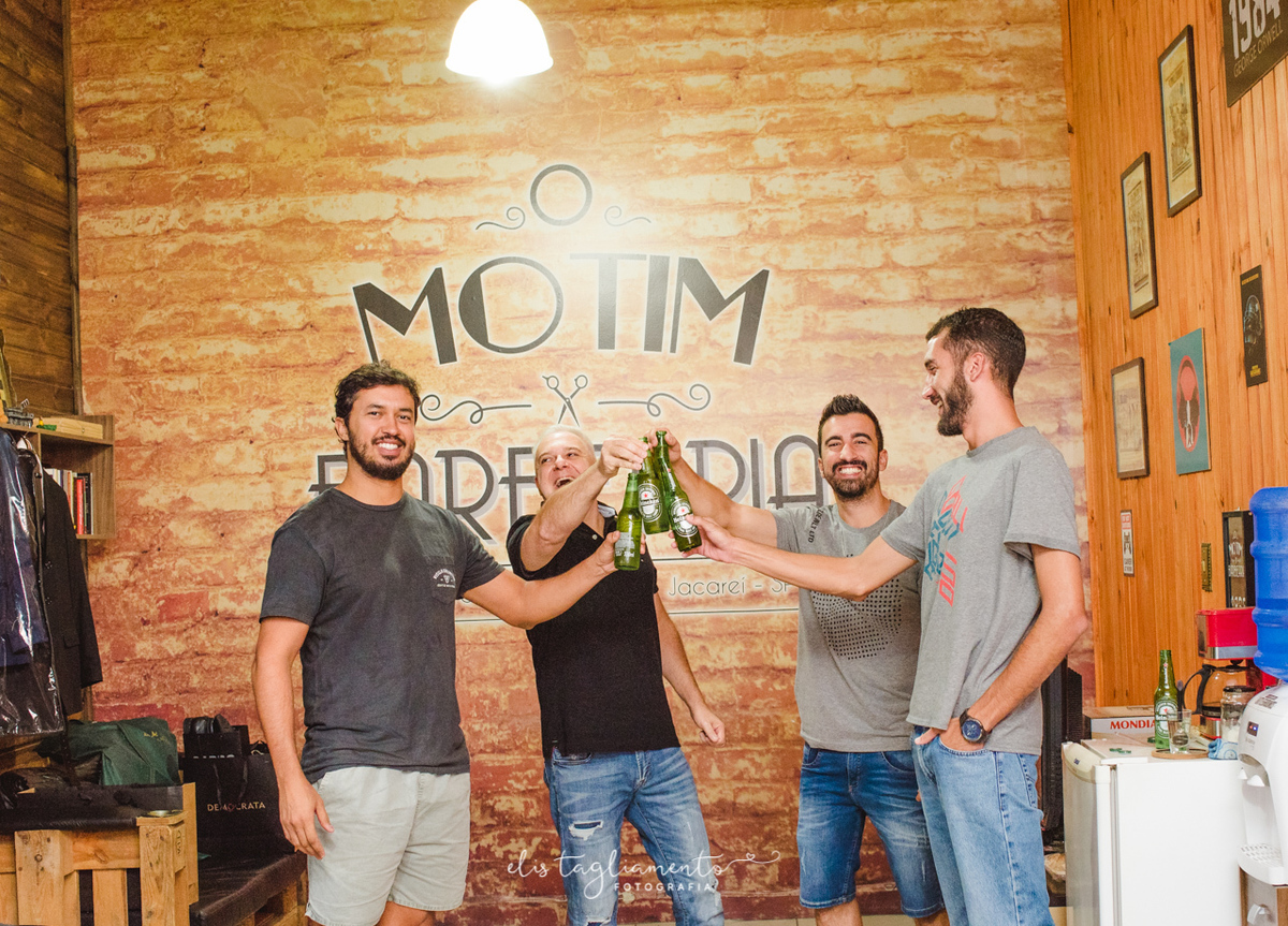 Make of noivo Motim Barbearia Jacareí