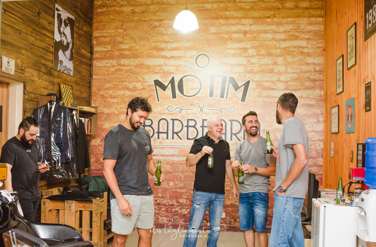 Make of noivo Motim Barbearia Jacareí