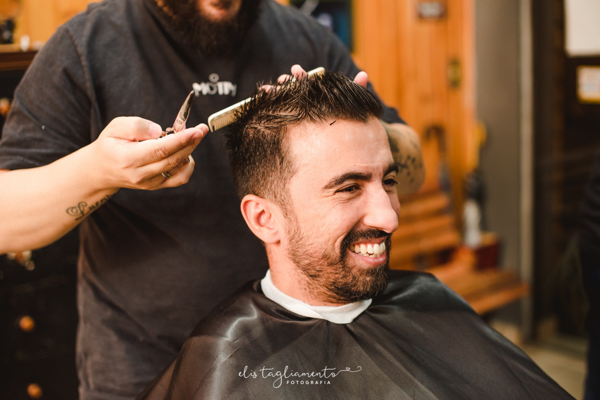 Make of noivo Motim Barbearia Jacareí