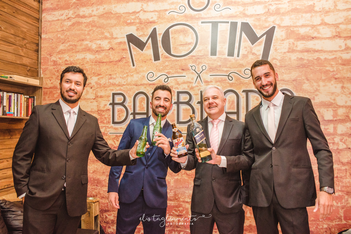 Make of noivo Motim Barbearia Jacareí