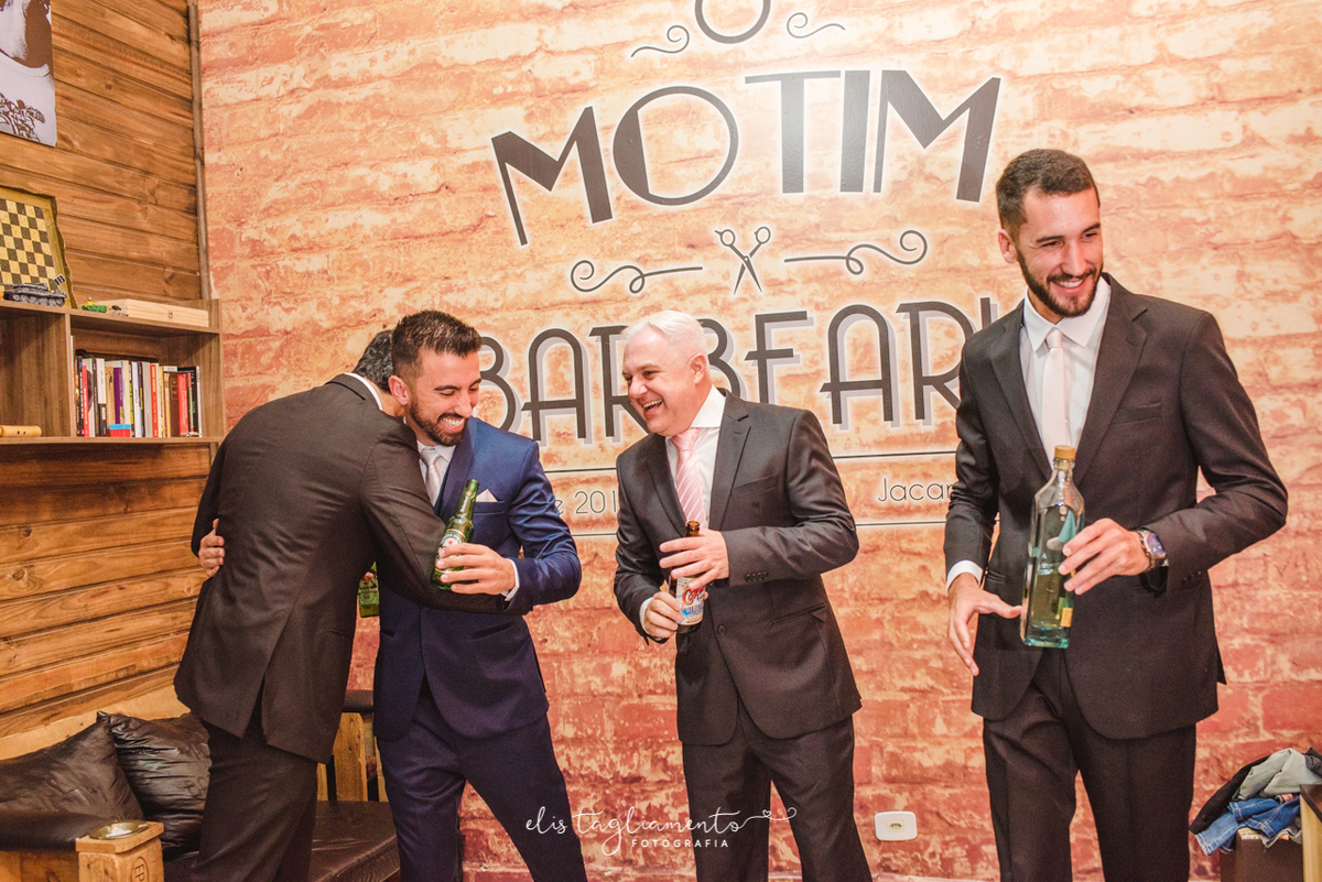 Make of noivo Motim Barbearia Jacareí