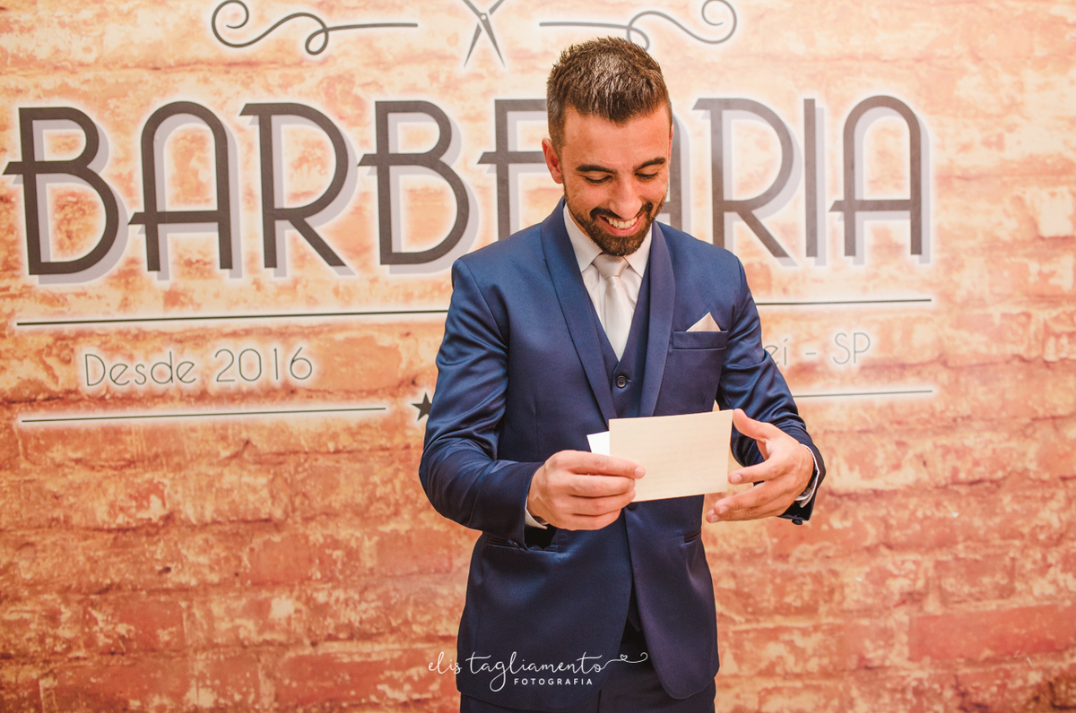 Make of noivo Motim Barbearia Jacareí