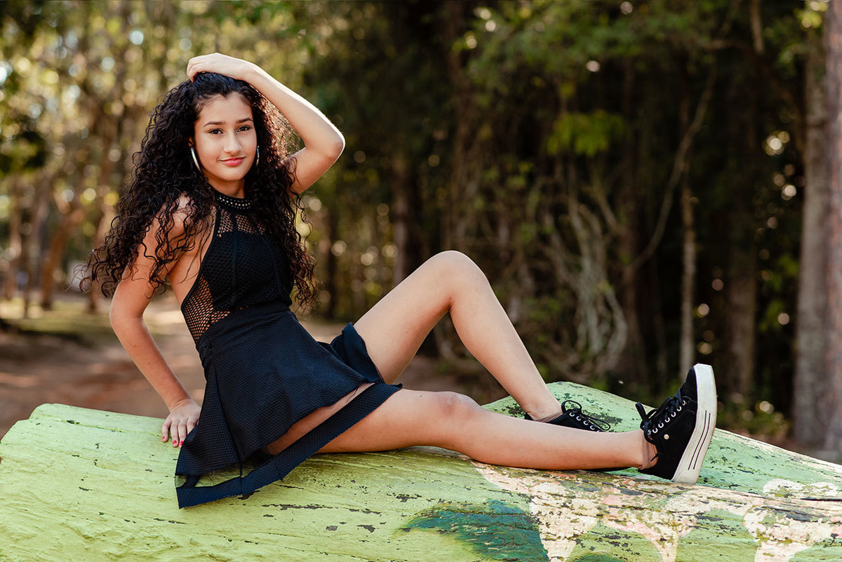 ensaio 15 anos parque da cidade São José dos Campos