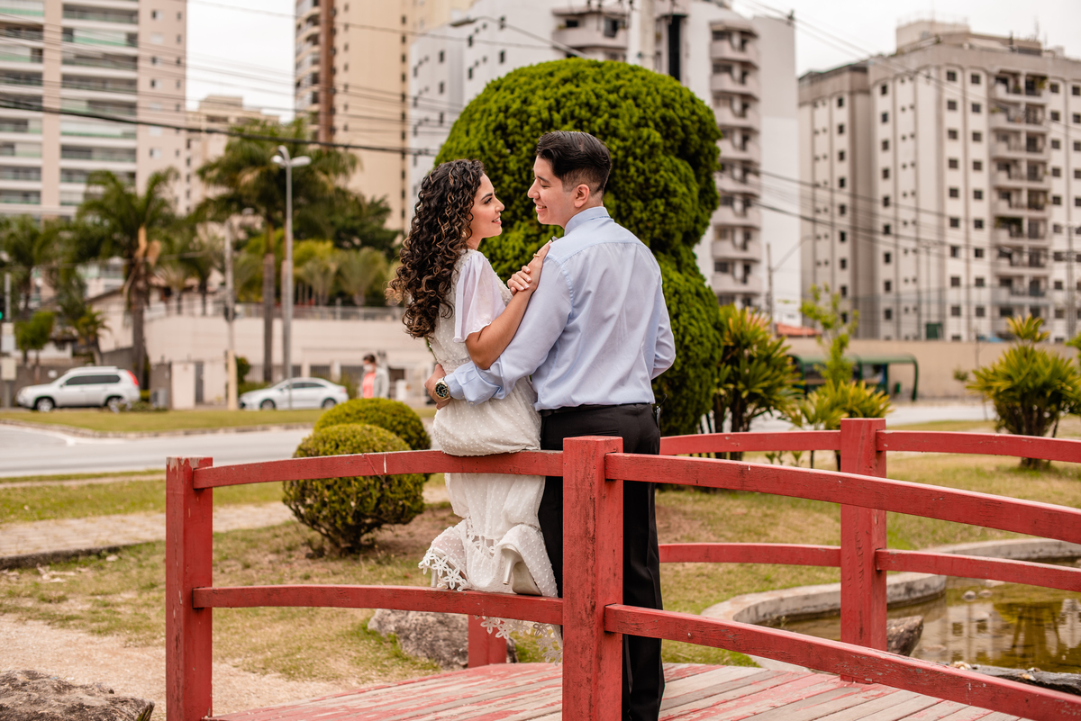 Ensaio Casal 
Praça Riugi Kojima