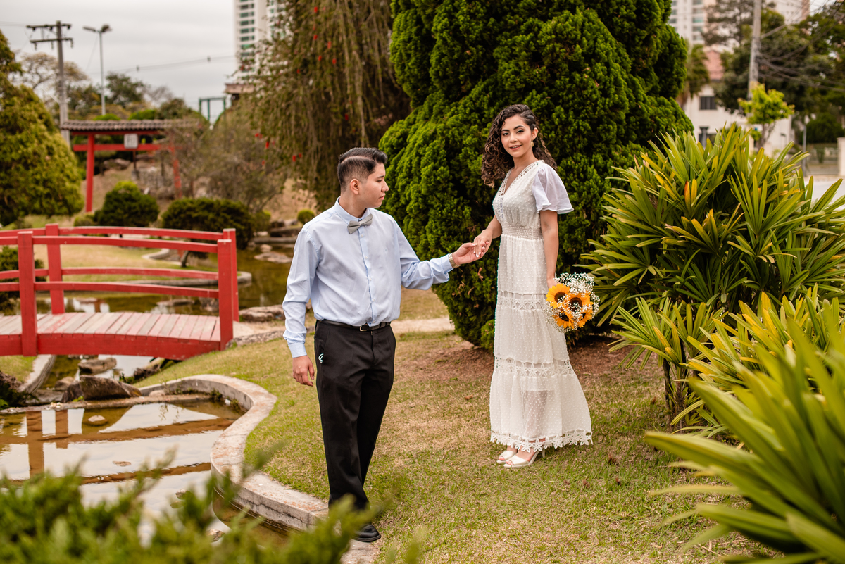 Ensaio Casal 
Praça Riugi Kojima