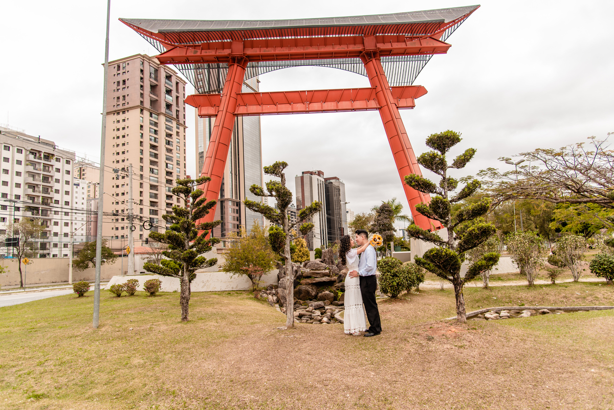 Ensaio Casal 
Praça Riugi Kojima