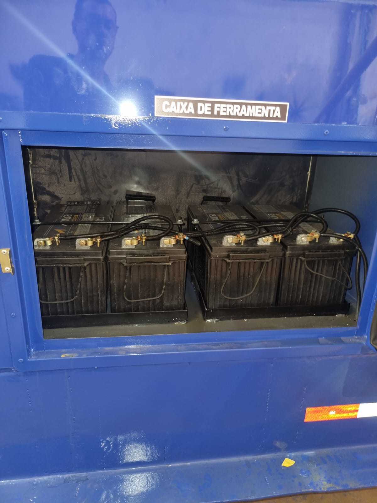 Compartimento destinado ao armazenamento de ferramentas, mantendo a organização e de fácil acesso