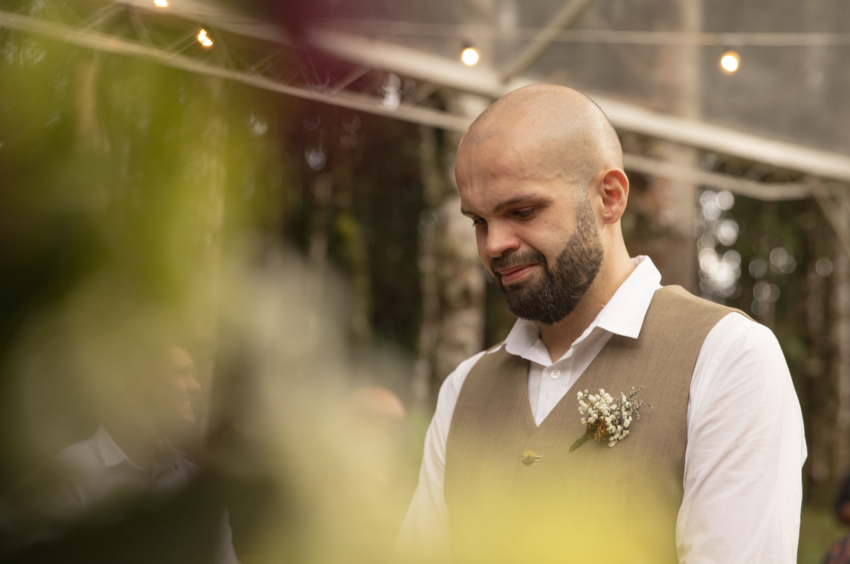 A emoção começa a aflorar 