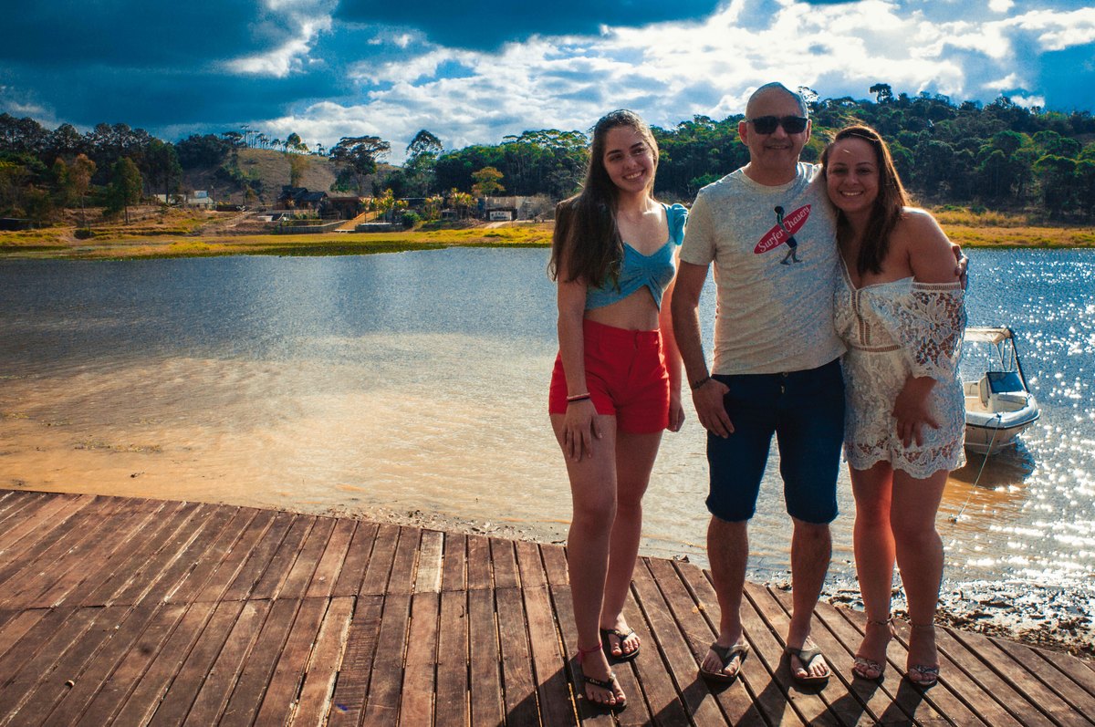 Uma tarde maravilhosa e momentos eternizados. Junto delas.