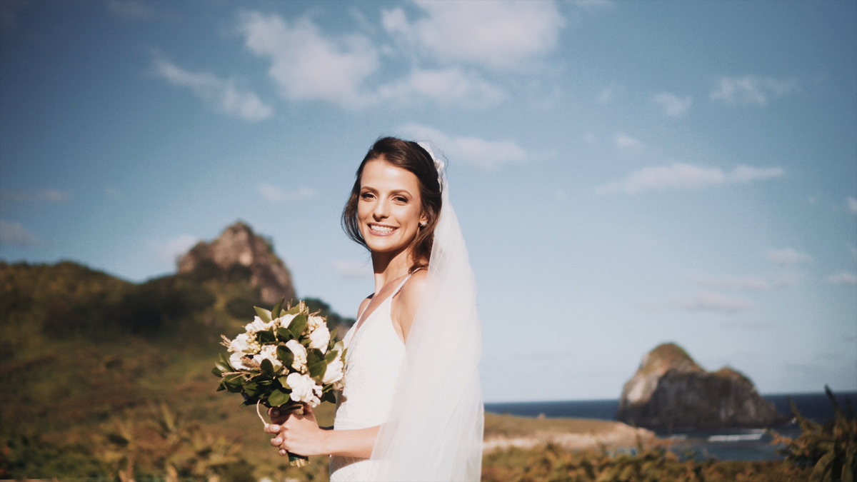 noiva em noronha