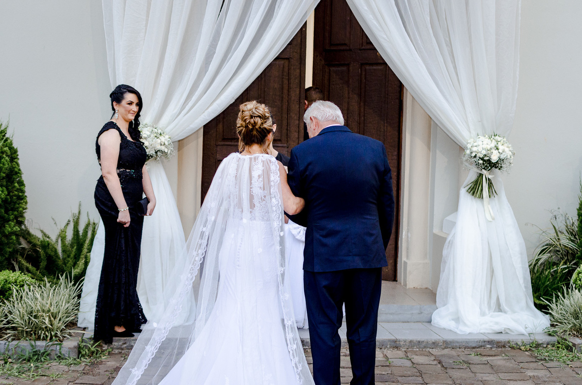 noiva e o pai, casamento