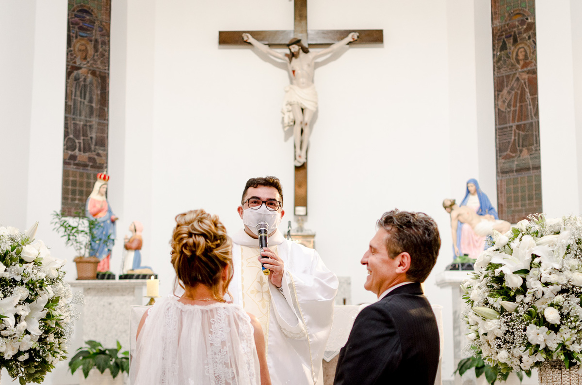 cerimônia de casamento, padre, caravaggio