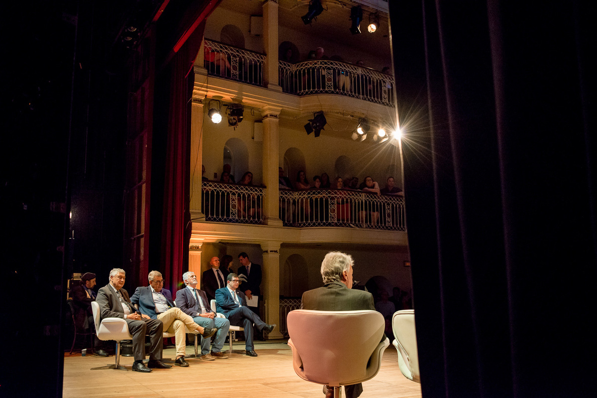 PREMIO ENGENHEIRO DO ANO 2024; SOCIEDADE DE ENGENHARIA DO RS; SENGS, CREA-RS; THEATRO SÃO PEDRO; SEBASTIÃO MELO; RAFAEL SACCHI; 