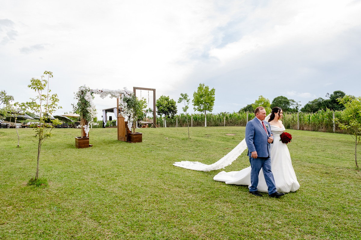 noiva com o pai; casamento serra gaúcha; 