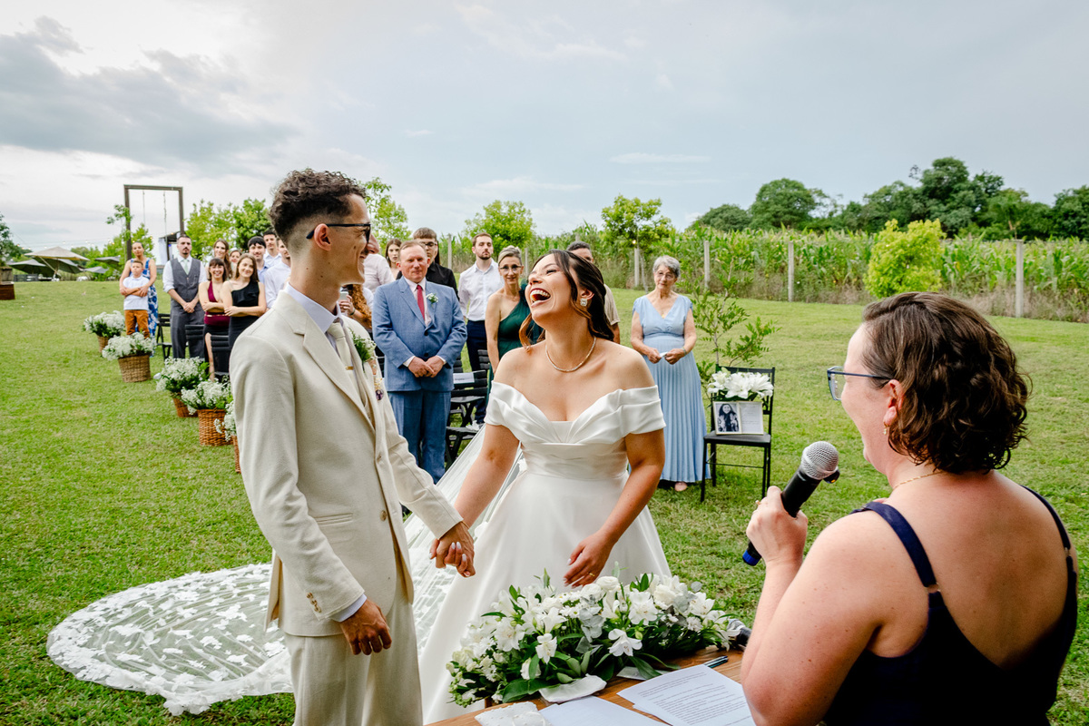 cerimônia de casamento ao ar livre; 