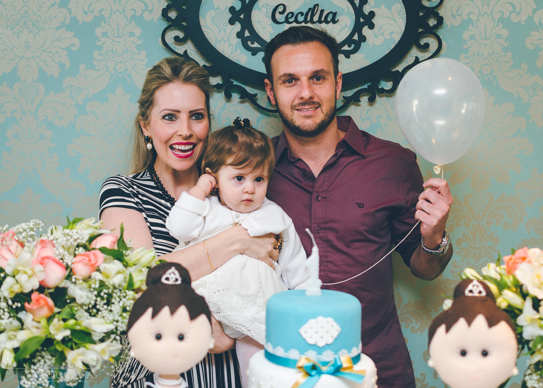 família festa infantil