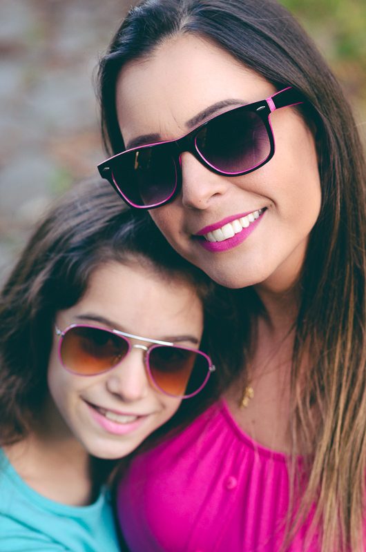 mãe e filha festa da uva óculos