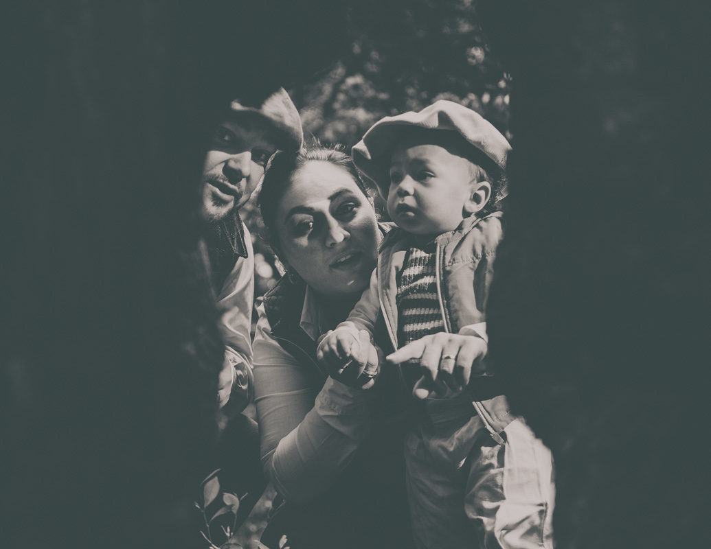 família preto e branco pb