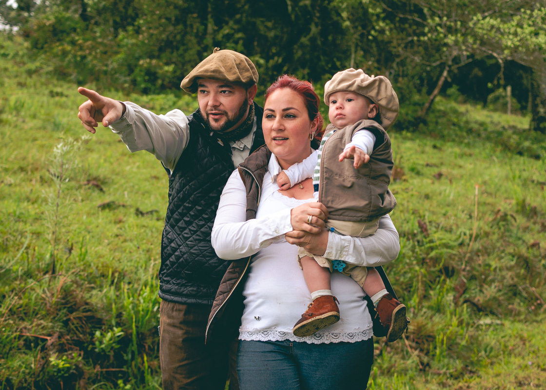 família no campo RS tradicionalismo 