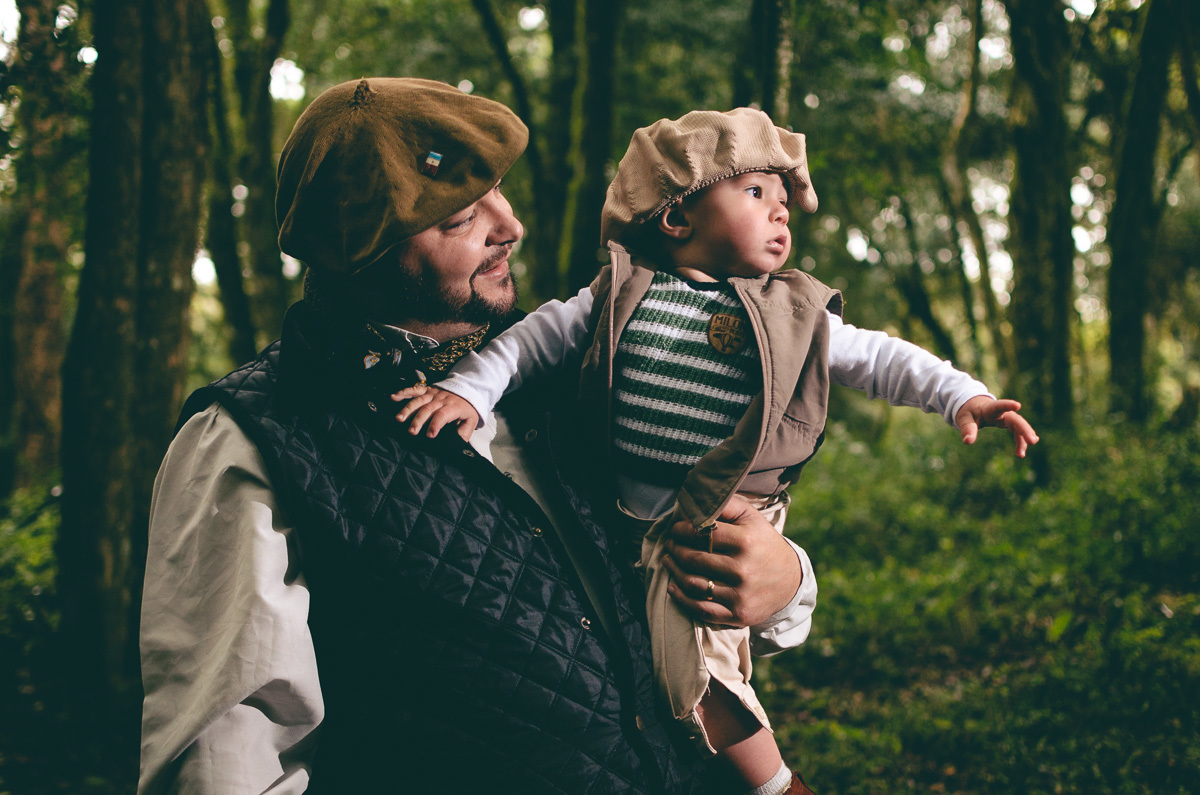 criança no campo família RS