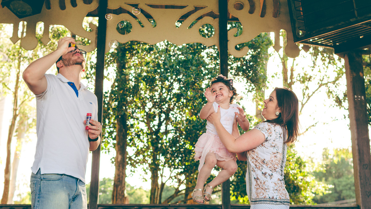 família bolinha de sabão