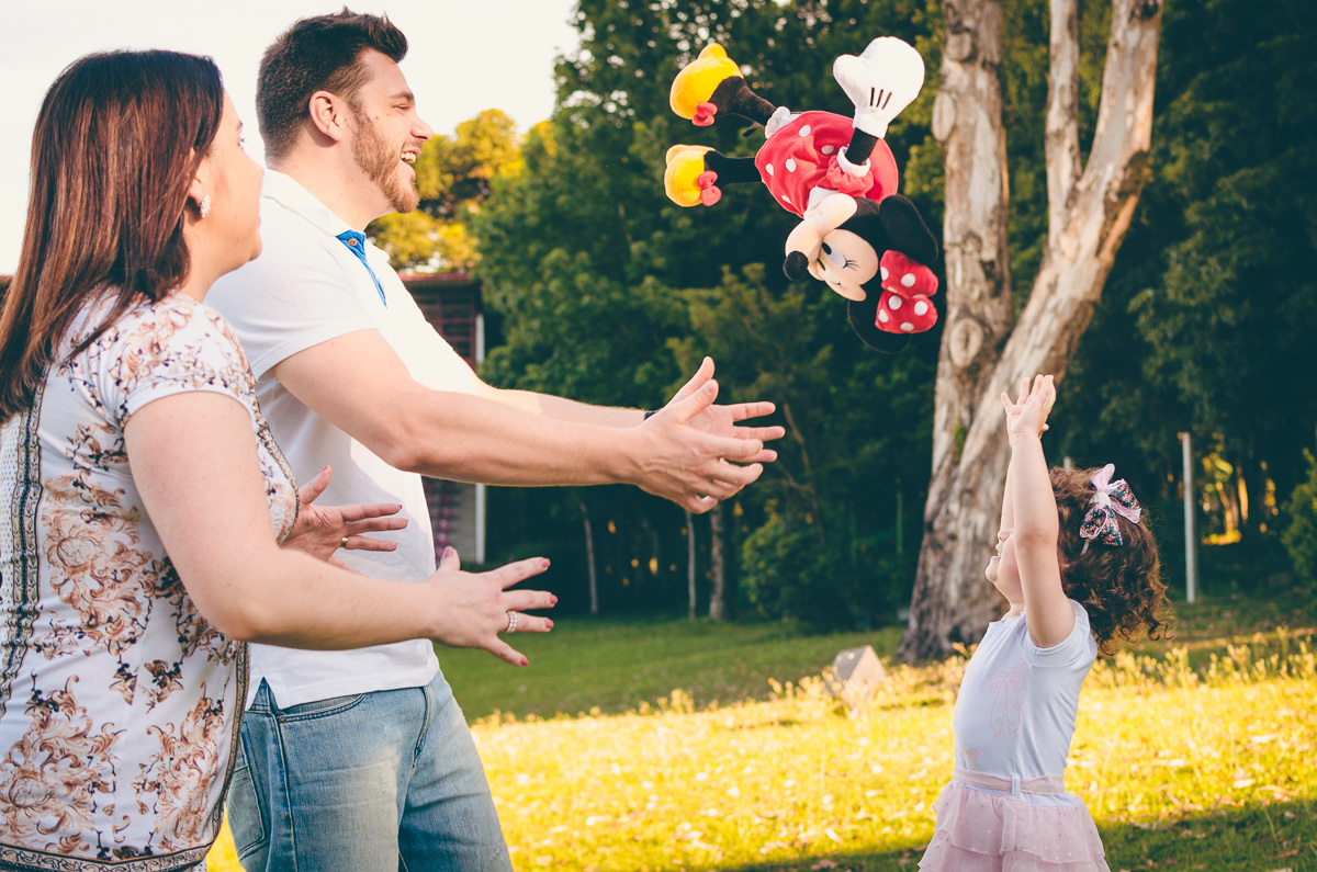 família Minnie mouse