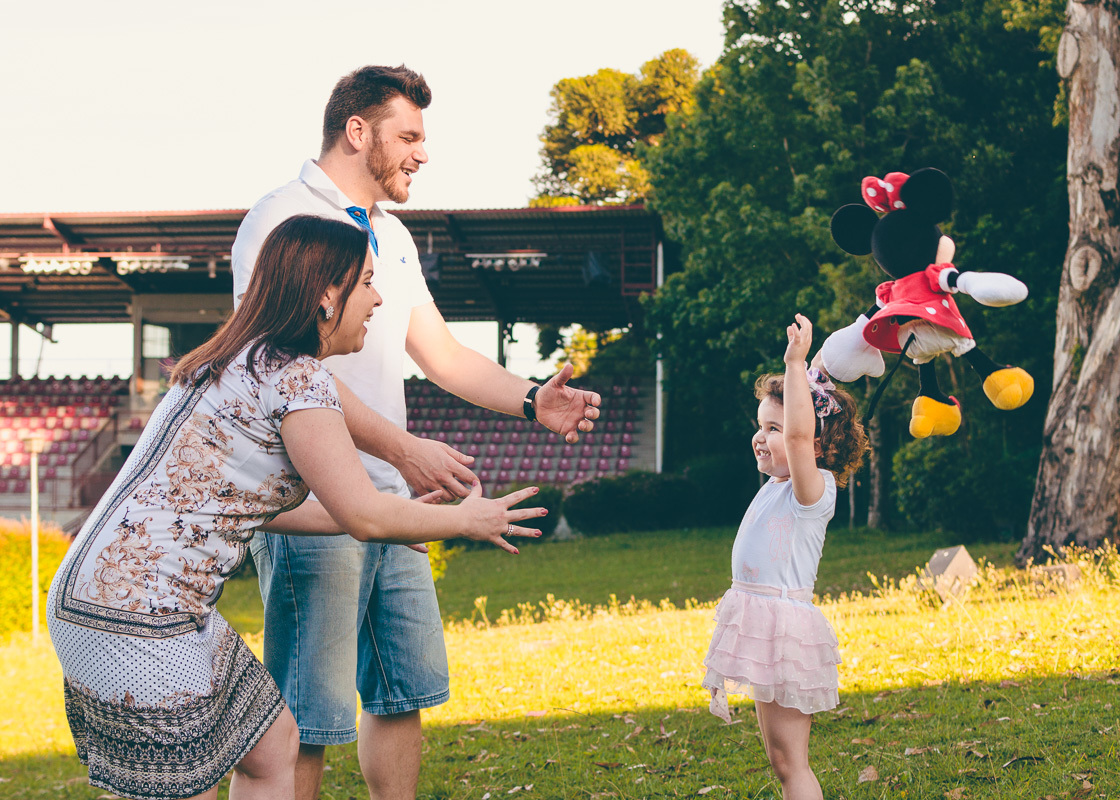 família Minnie mouse