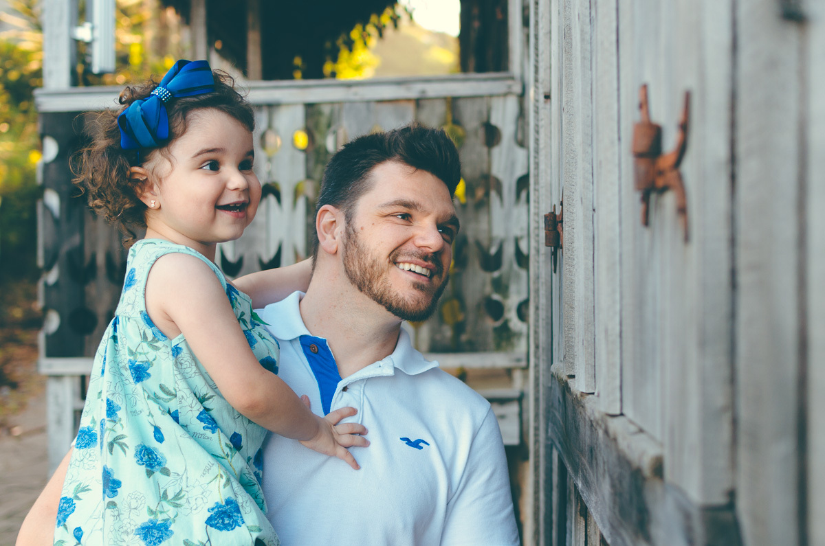 pai e filha curiosa