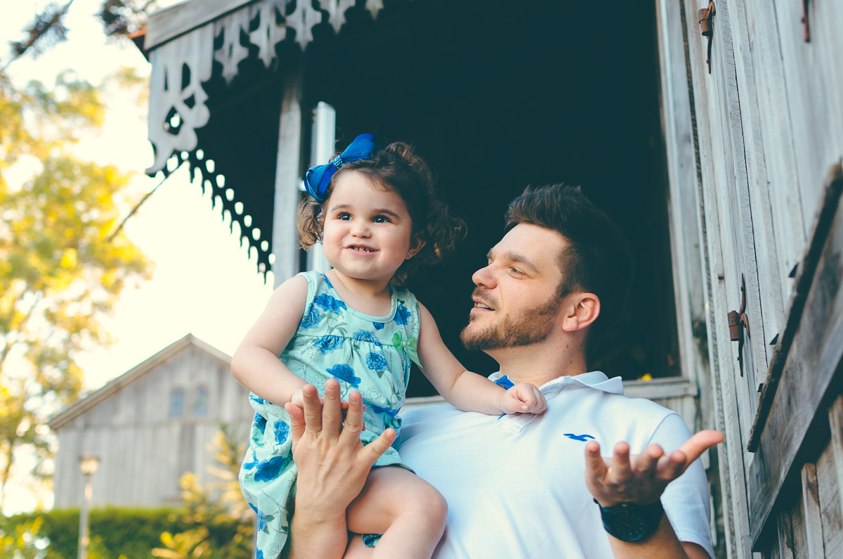 pai e filha curiosa