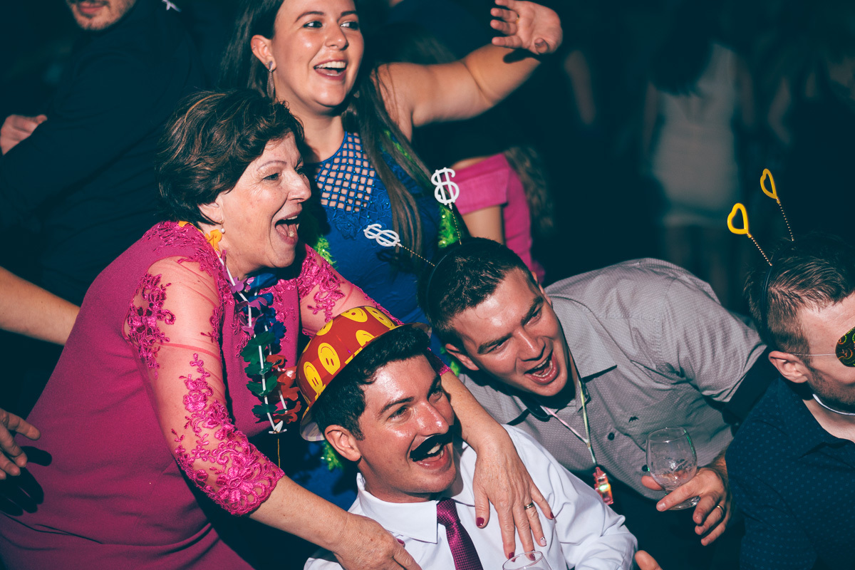 selfie família festa formatura