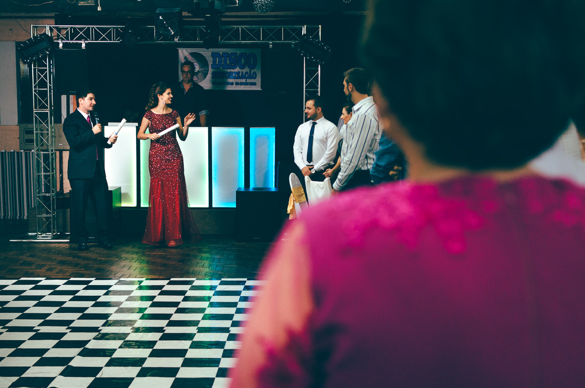 casal formandos chegada