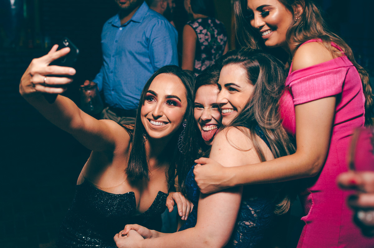 formanda e amigas selfie