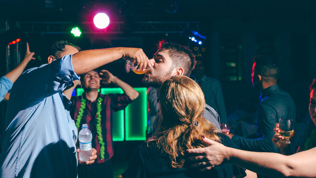 gole amigo cerveja festa