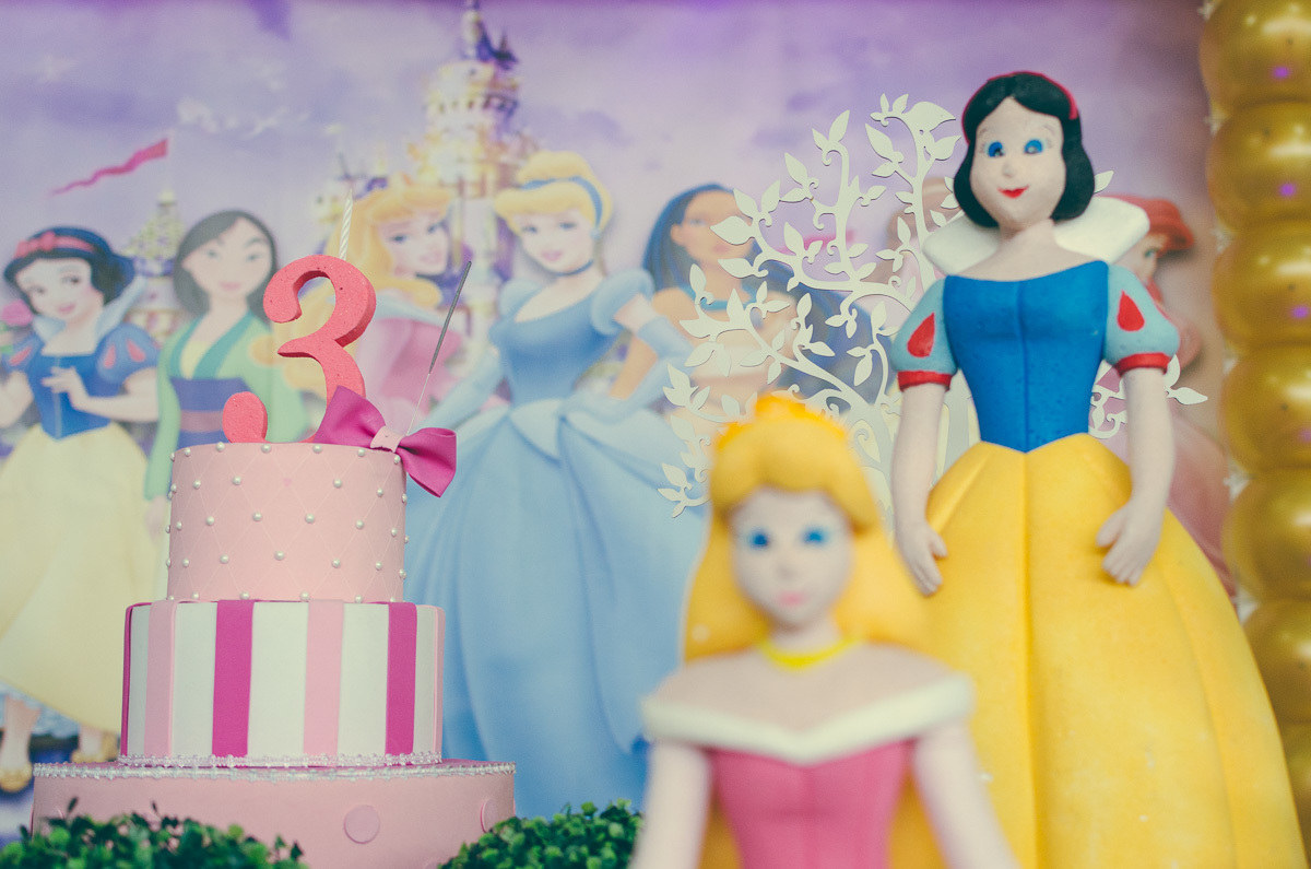 decoração princesas festa infantil