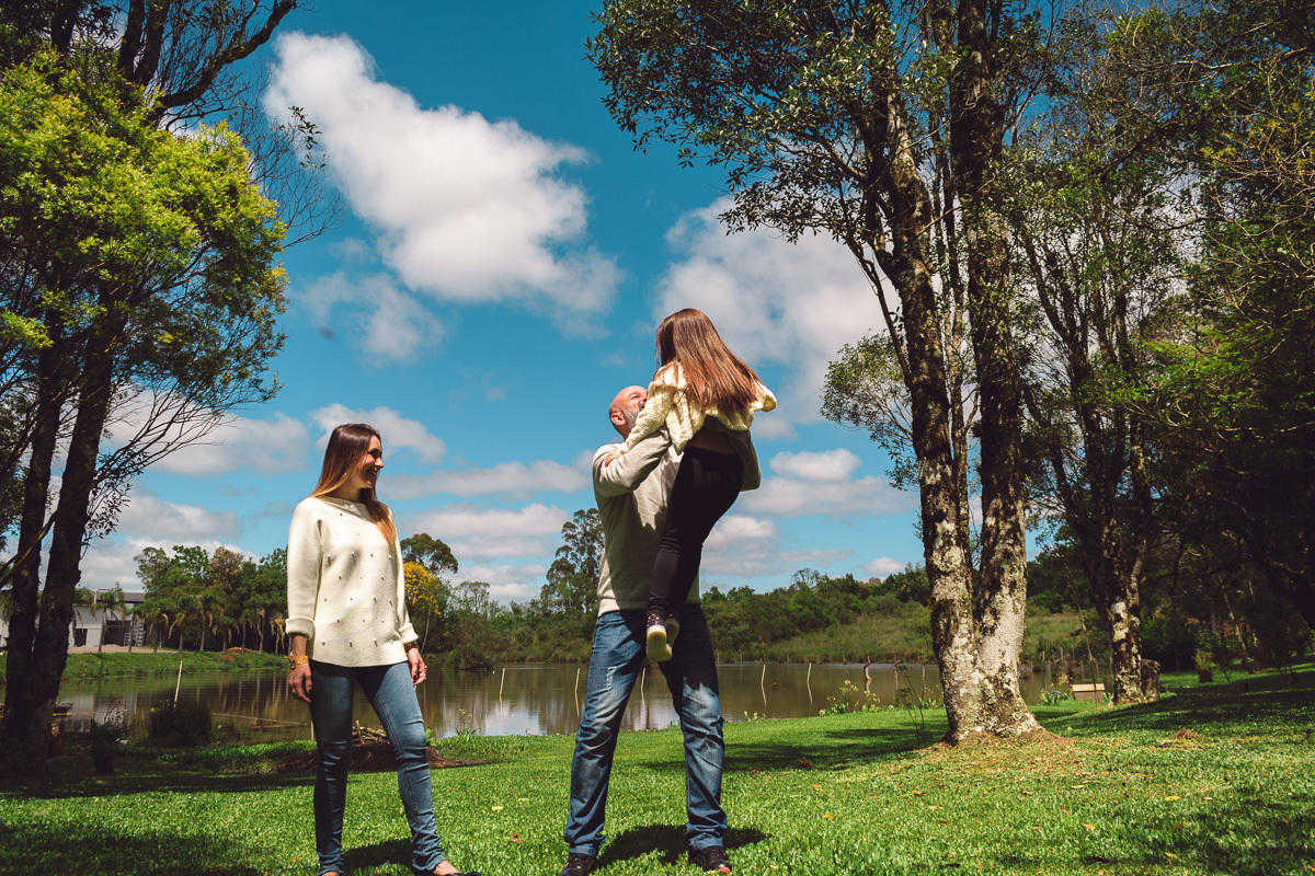  família se divertindo, caxias do sul, pai barbudo, diego ramos
