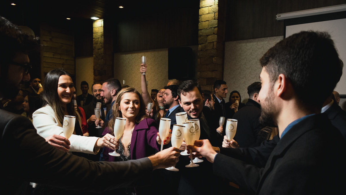 brinde de formatura, tulip garden eventos