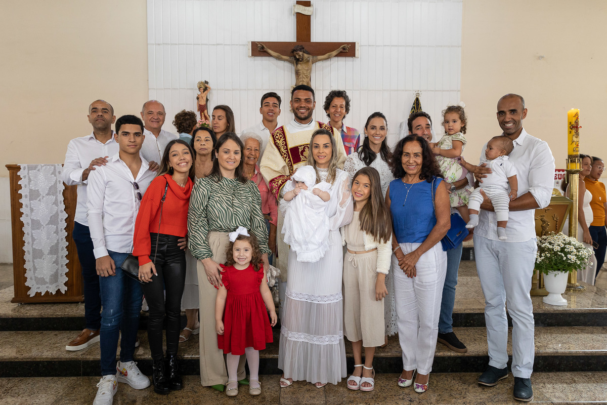 Batizado na Igreja São Sebastião