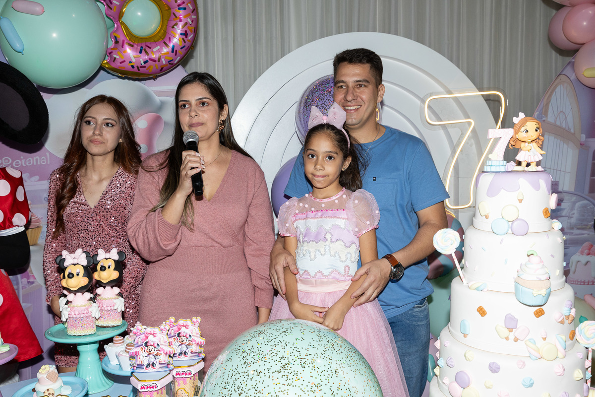 Aniversário 7 anos menina