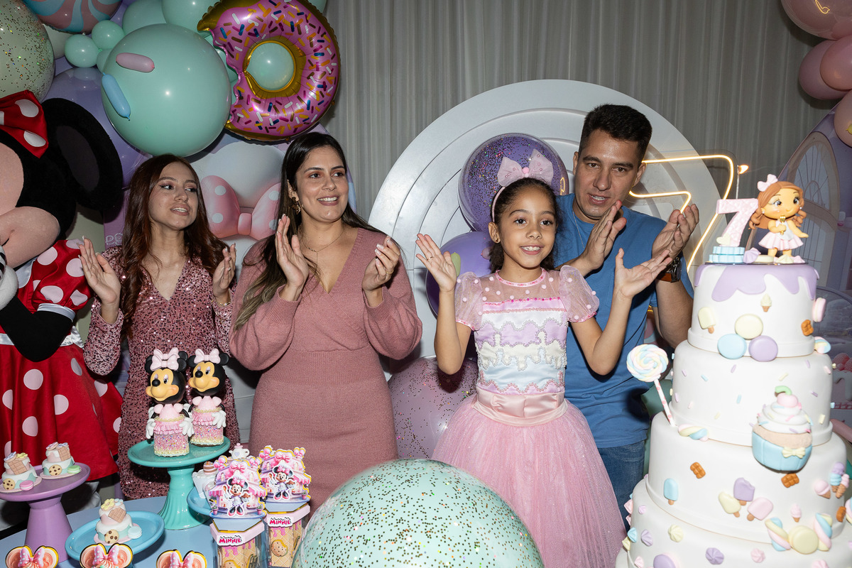 Aniversário 7 anos menina