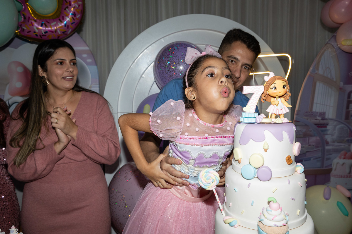 Aniversário 7 anos menina