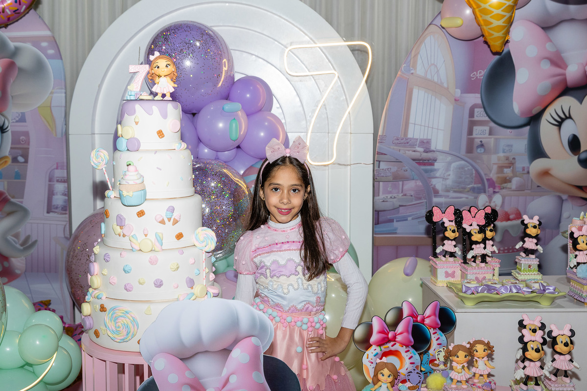Aniversário 7 anos menina