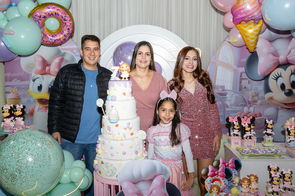 Aniversário 7 anos menina