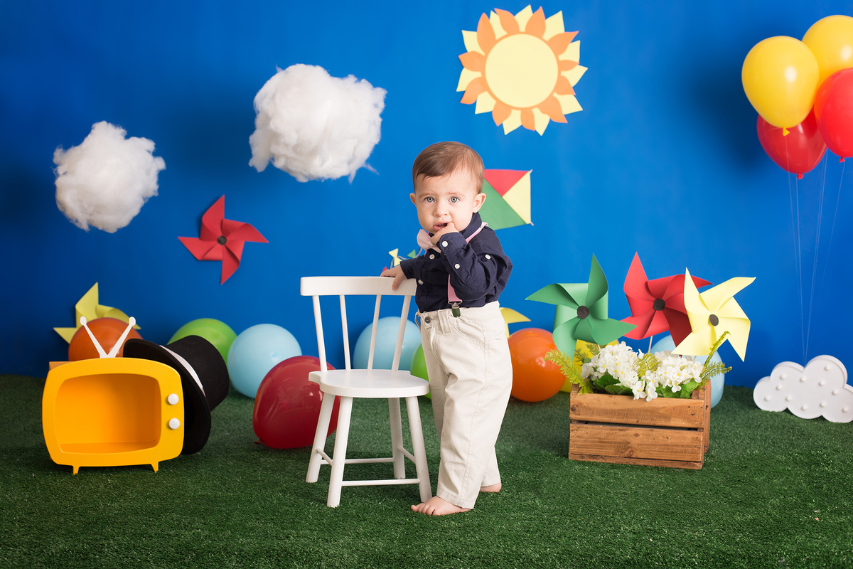 Ensaio Smash the Cake - Mundo Bita