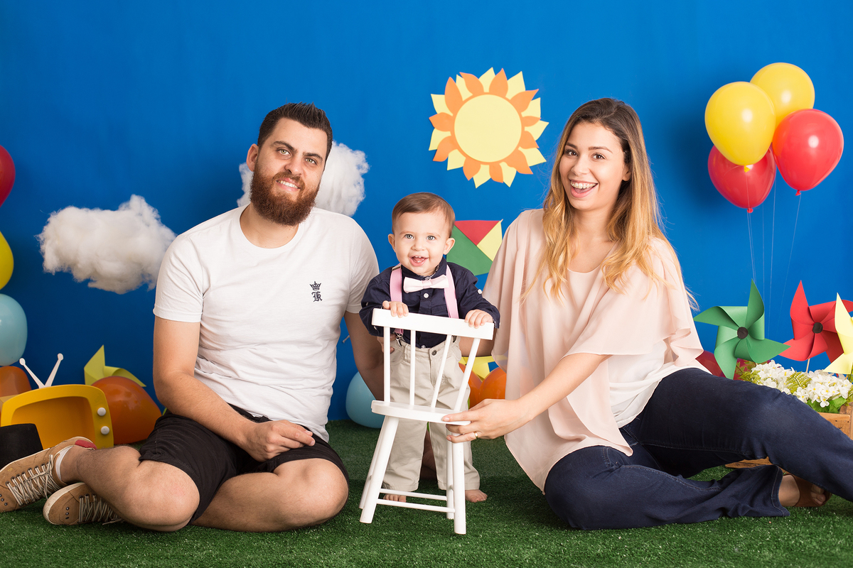 Ensaio Smash the Cake - Mundo Bita