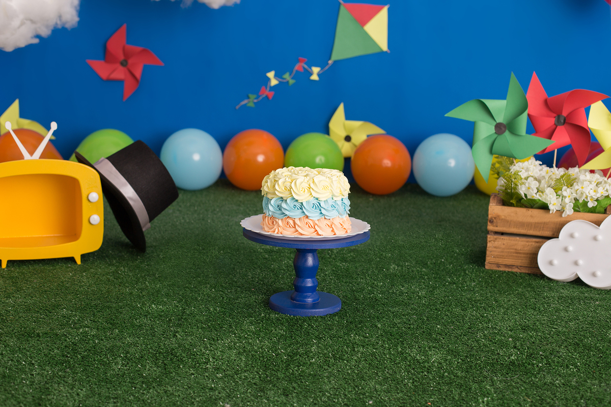 Ensaio Smash the Cake - Mundo Bita