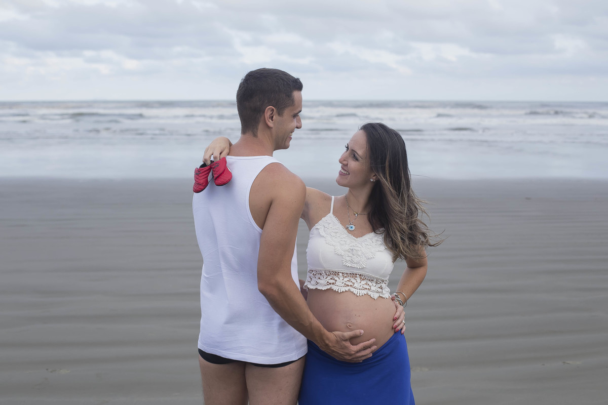 Ensaio Gestante em Peruíbe