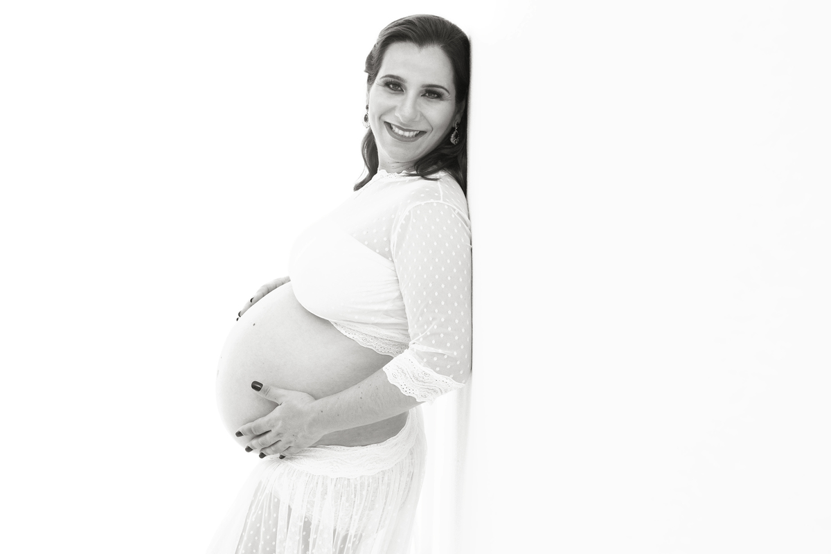 Ensaio Gestante em estudio - Guarulhos