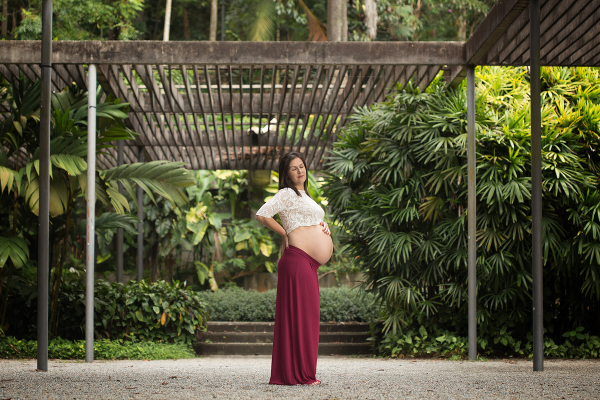Ensaio Gestante no parque