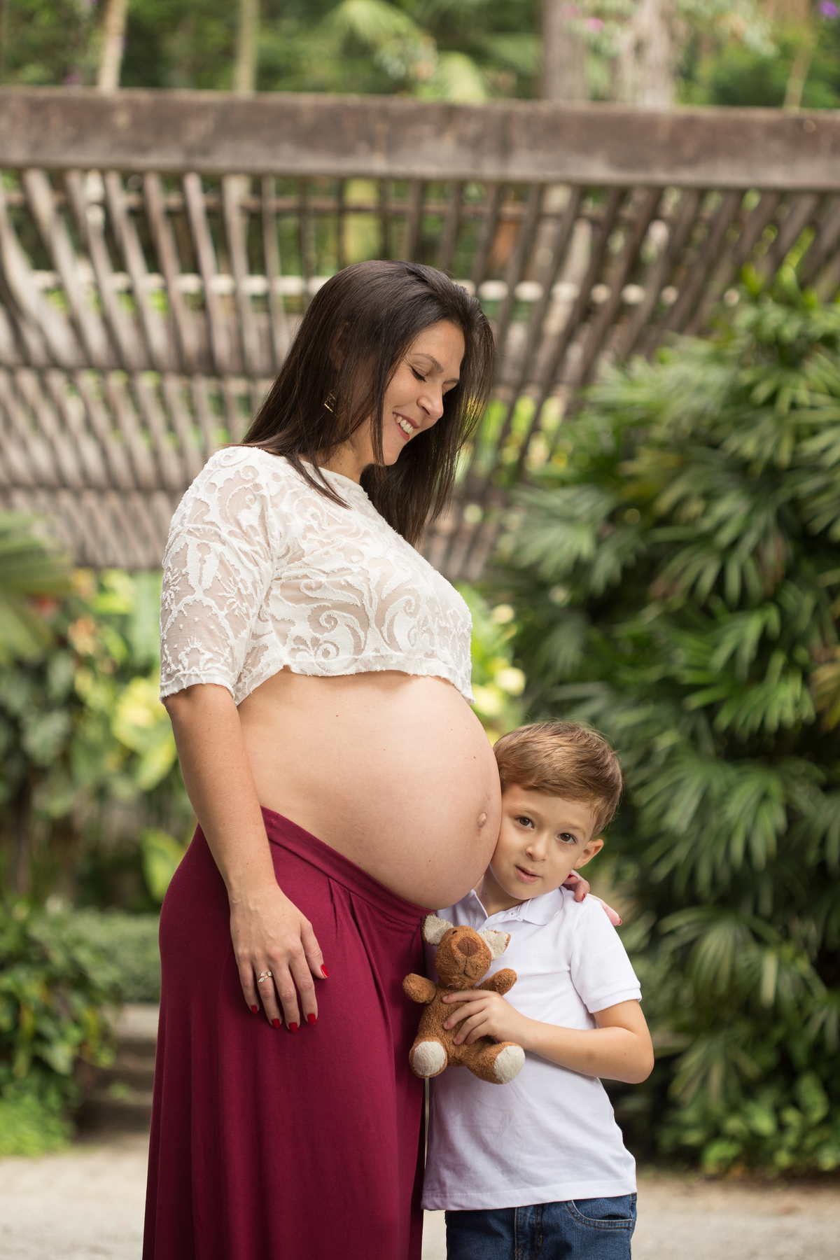 Ensaio Gestante no parque